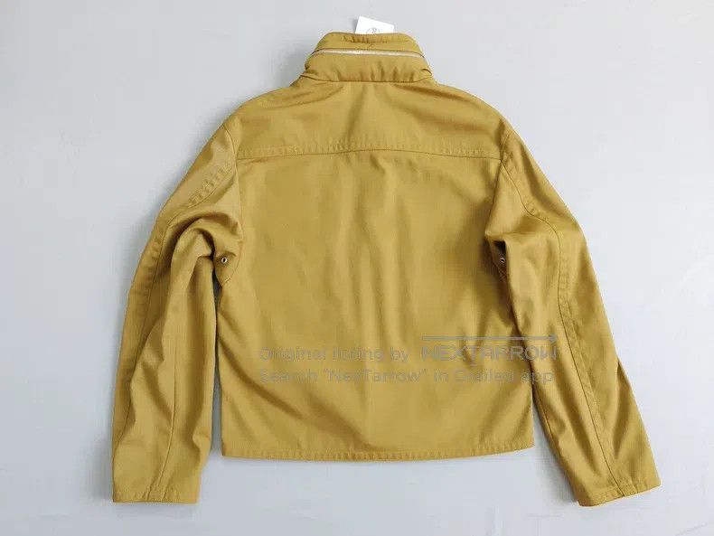 Hermes Hermes Men's stand collar jacket, ginger yellow, hidden ho Size US M / EU 48-50 / 2 - 9 Thumbnail