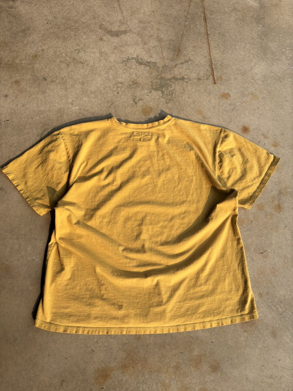 Vacation Crazy Vintage Stoney Creek Boxy Faded Mustard Camp Tee Size US XL / EU 56 / 4 - 2 Thumbnail
