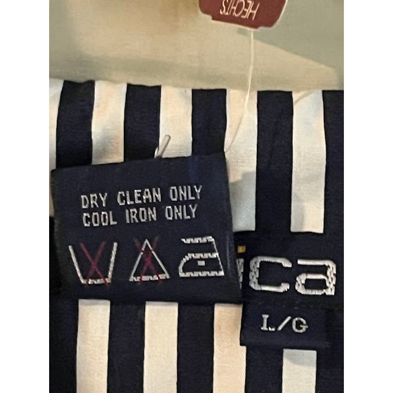Nautica × Vintage VTG NWT Nautica Jacket Mens Tan Full Zip Lining Hidden Hood Size US L / EU 52-54 / 3 - 6 Thumbnail