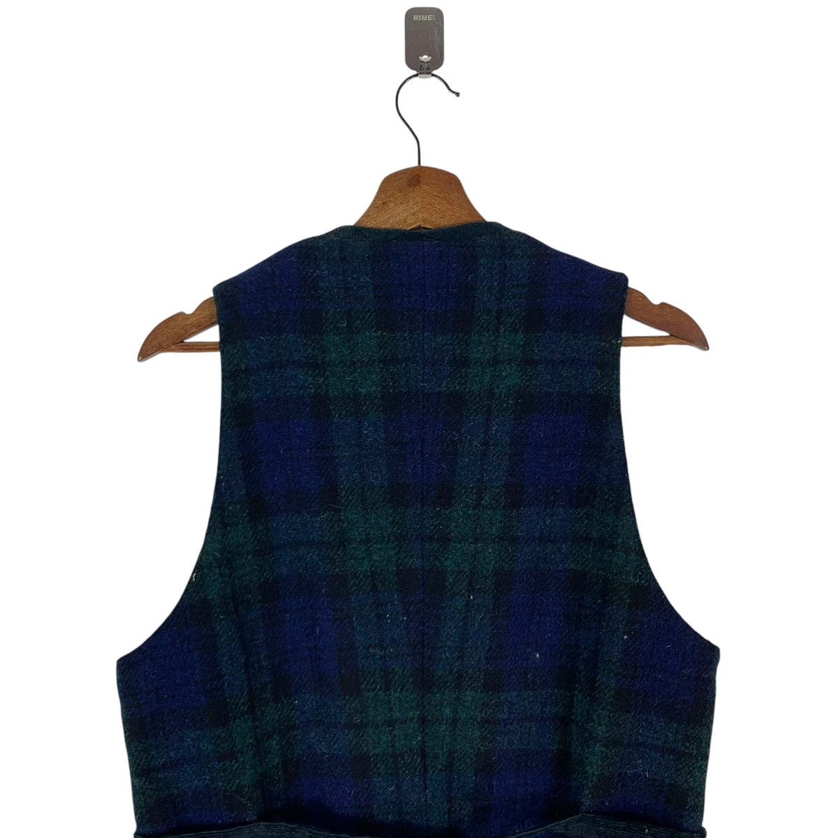 Beams Plus × Harris Tweed VINTAGE BEAMS HARRIS TWEED WOOL VEST Size US L / EU 52-54 / 3 - 7 Thumbnail