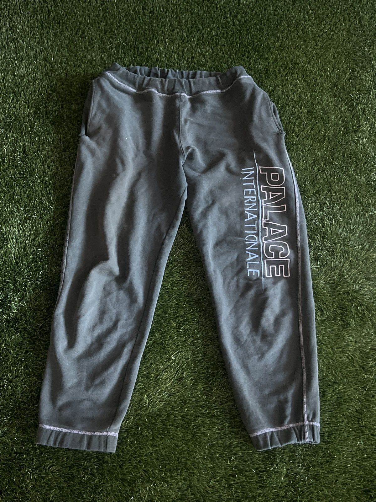 Palace Cripstop Grid Joggers | Grailed
