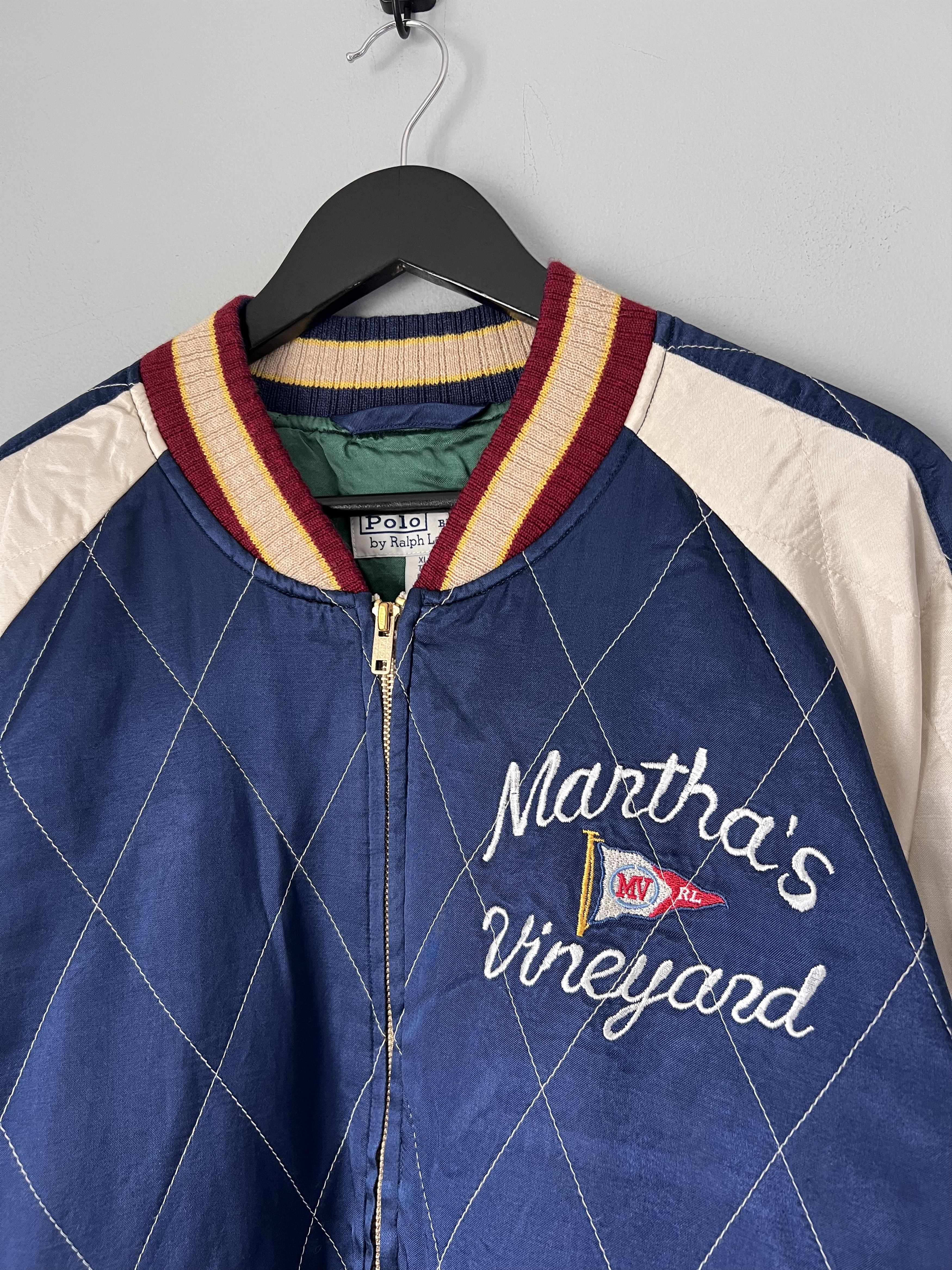 Polo Ralph Lauren Polo Ralph Lauren Oak Bluffs Martha Vineyard Souvenir Jacket Size US XL / EU 56 / 4 - 5 Thumbnail