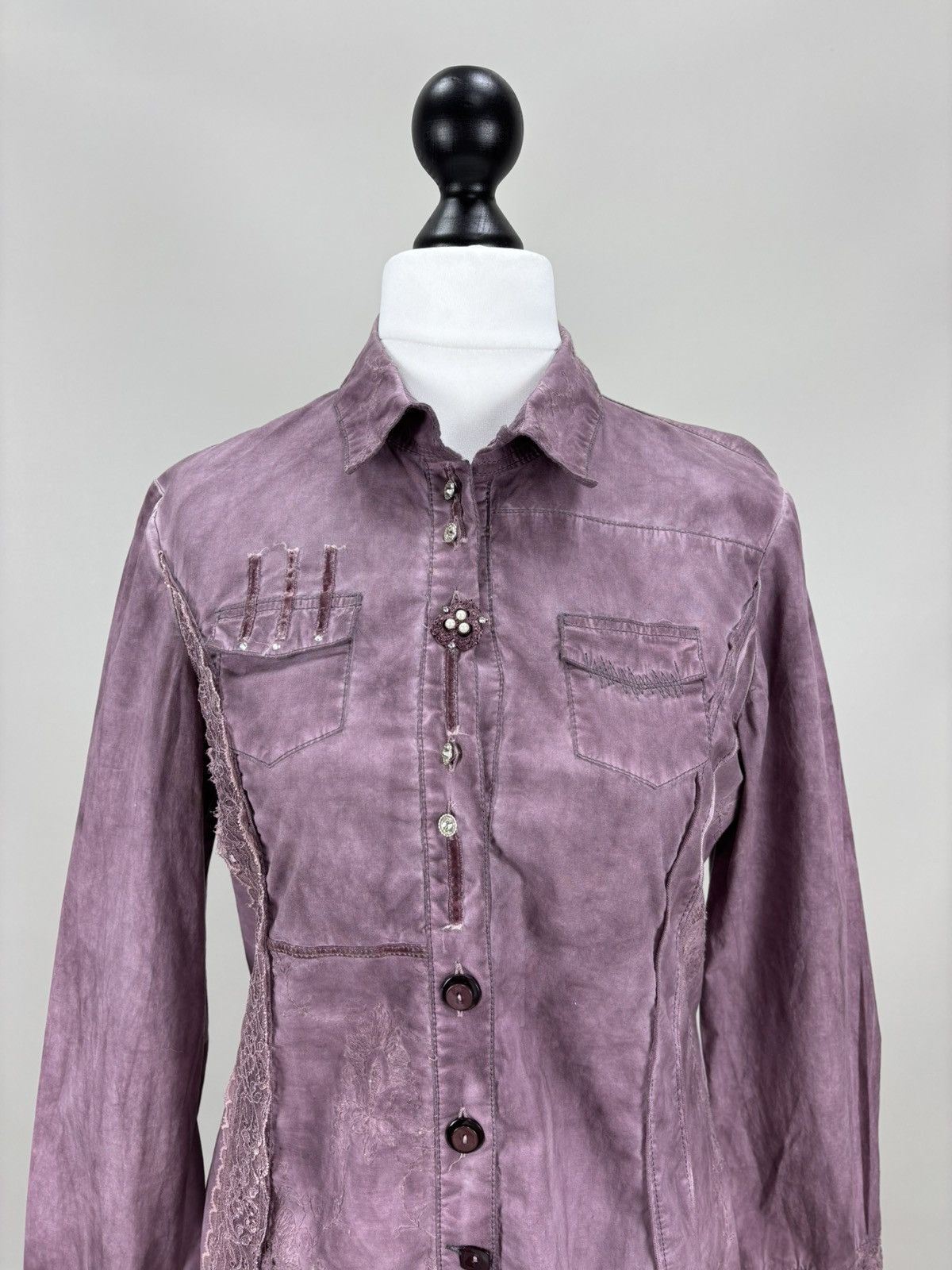 Elisa Cavaletti Womens blouse Bottega by Elissa Cavaletti Size M/L Size M / US 6-8 / IT 42-44 - 3 Thumbnail