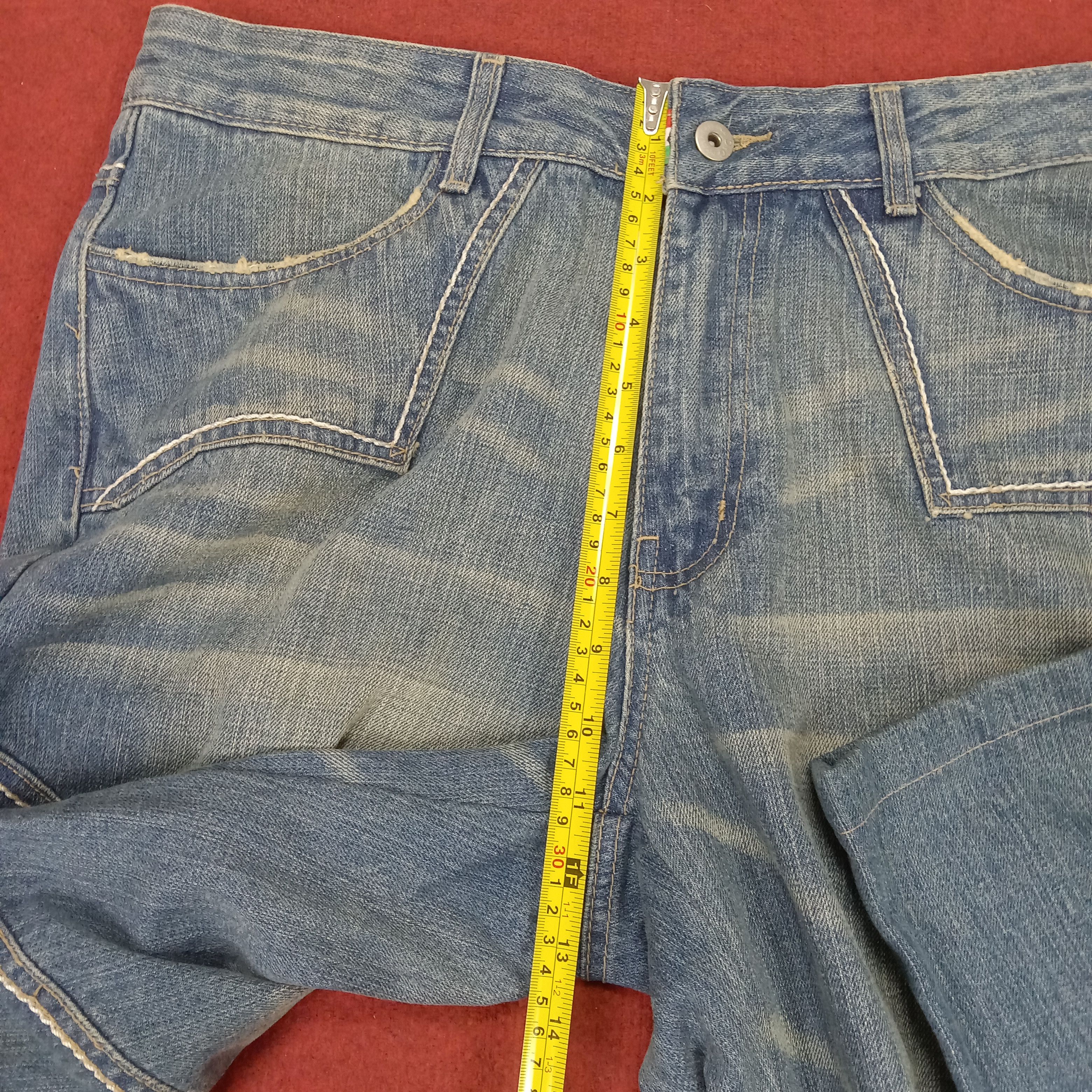 Dolce & Gabbana × Vintage Dolce & Gabbana Fashion Style Streetwear Distressed Jeans Size US 33 - 8 Thumbnail