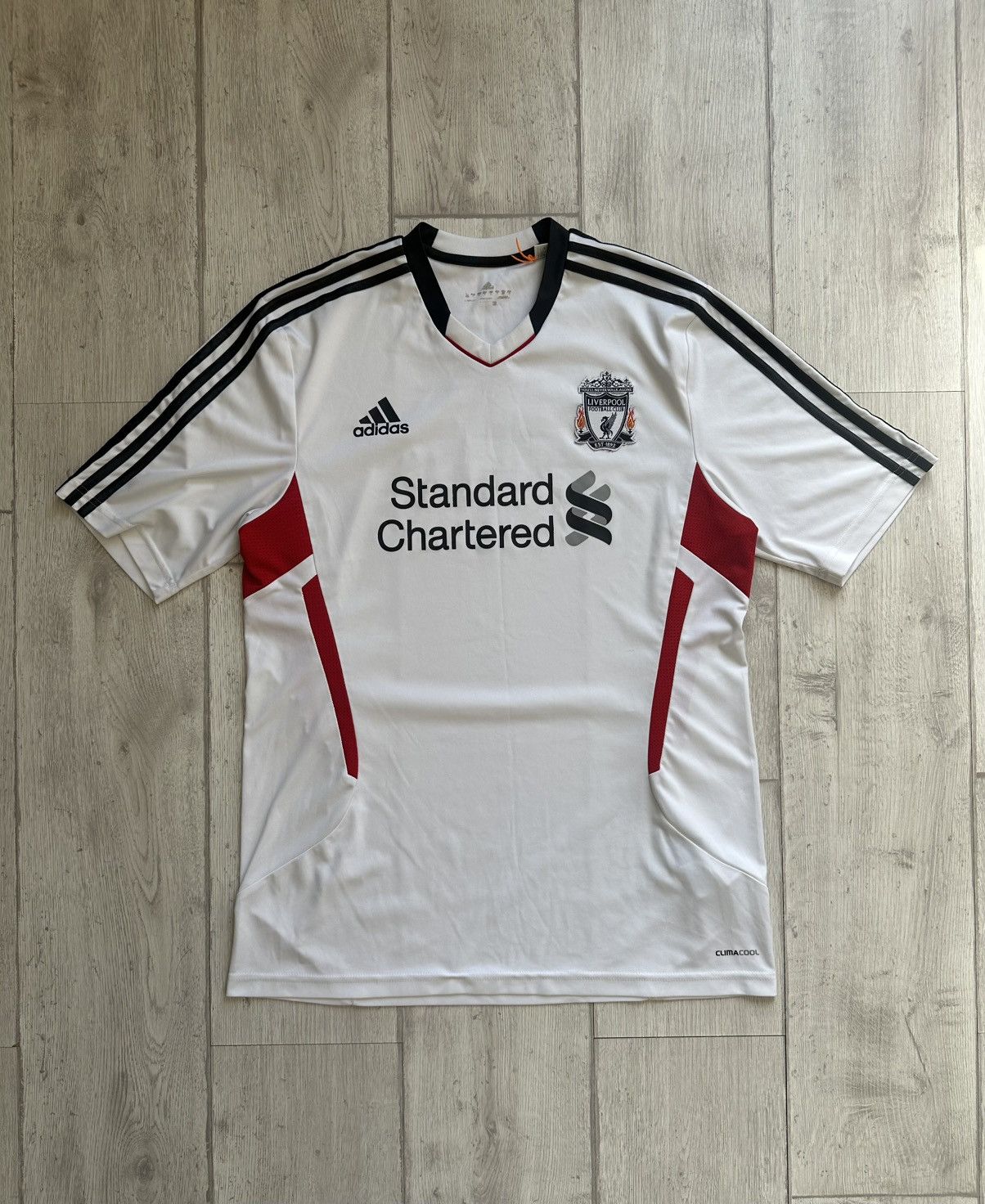Adidas Adidad Liverpool 2010-2011 Away Jersey Size US M / EU 48-50 / 2 - 1 Thumbnail