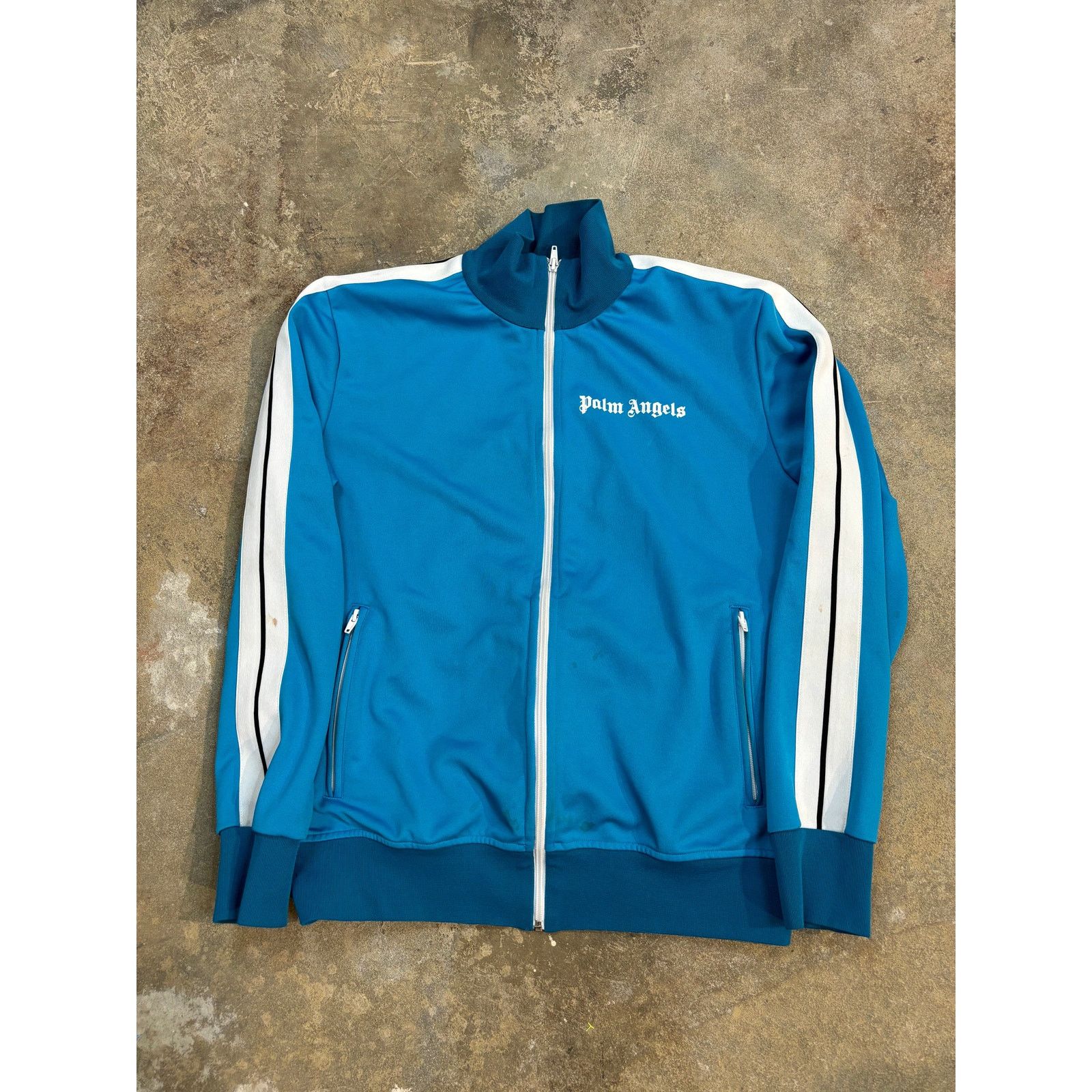 Palm Angels Palm AnGels Track Jacket Powder Blue Used XL Size US XL / EU 56 / 4 - 1 Thumbnail