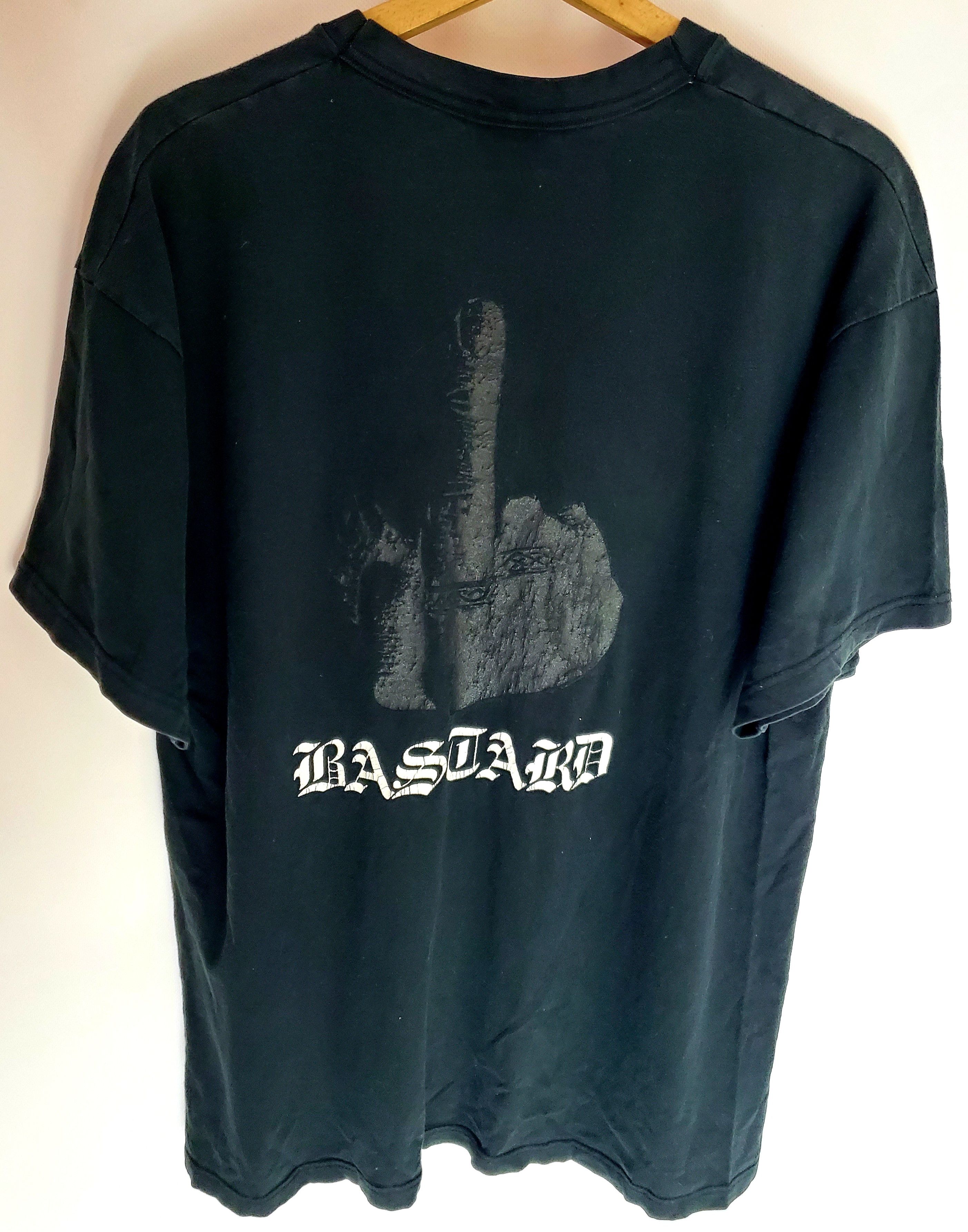 Band Tees × Vintage Vintage 90 Bastard Rock 'n' Roll Asshole Tshirt size Xl Size US XL / EU 56 / 4 - 1 Thumbnail