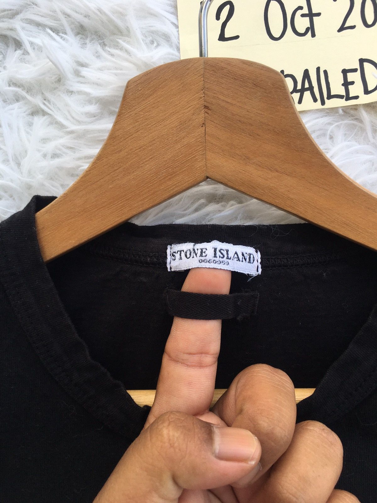 Stone Island Rare Stone Island Spellout Tshirt Size US M / EU 48-50 / 2 - 9 Thumbnail