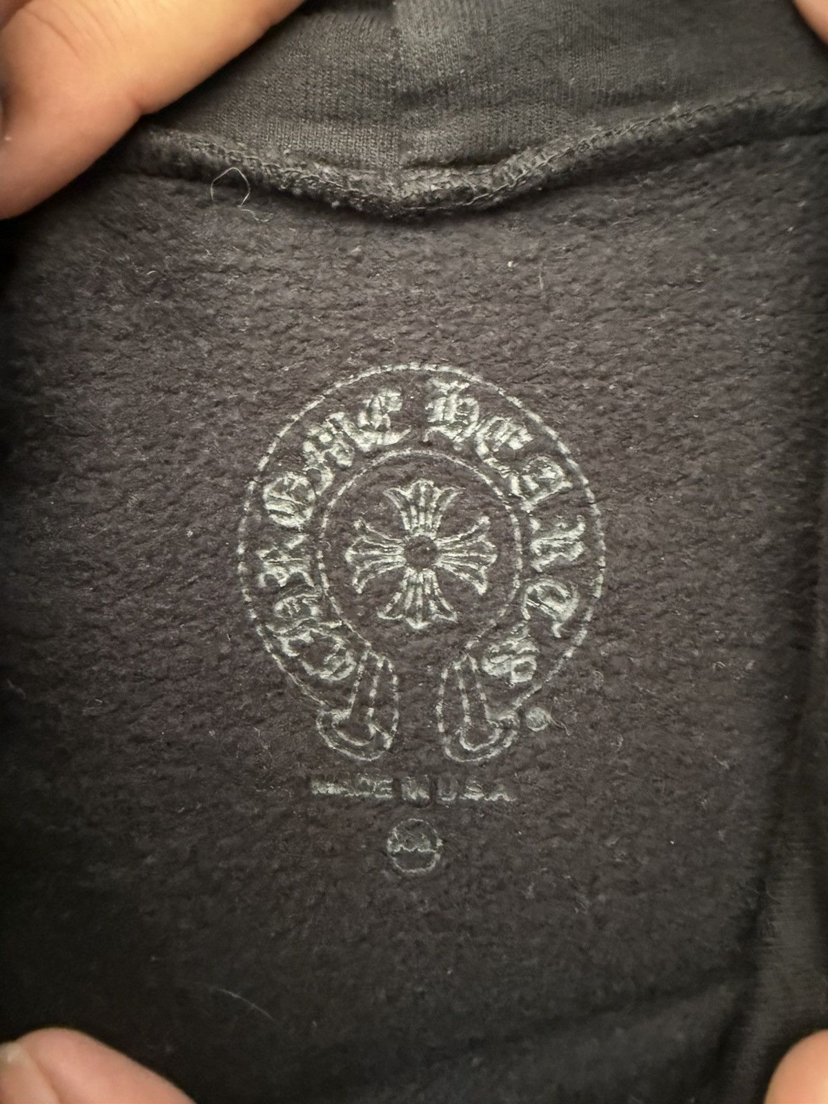 Chrome Hearts Chrome Hearts Online Exclusive Horseshoe Hoodie Blk Red XXL Size US XXL / EU 58 / 5 - 12 Thumbnail