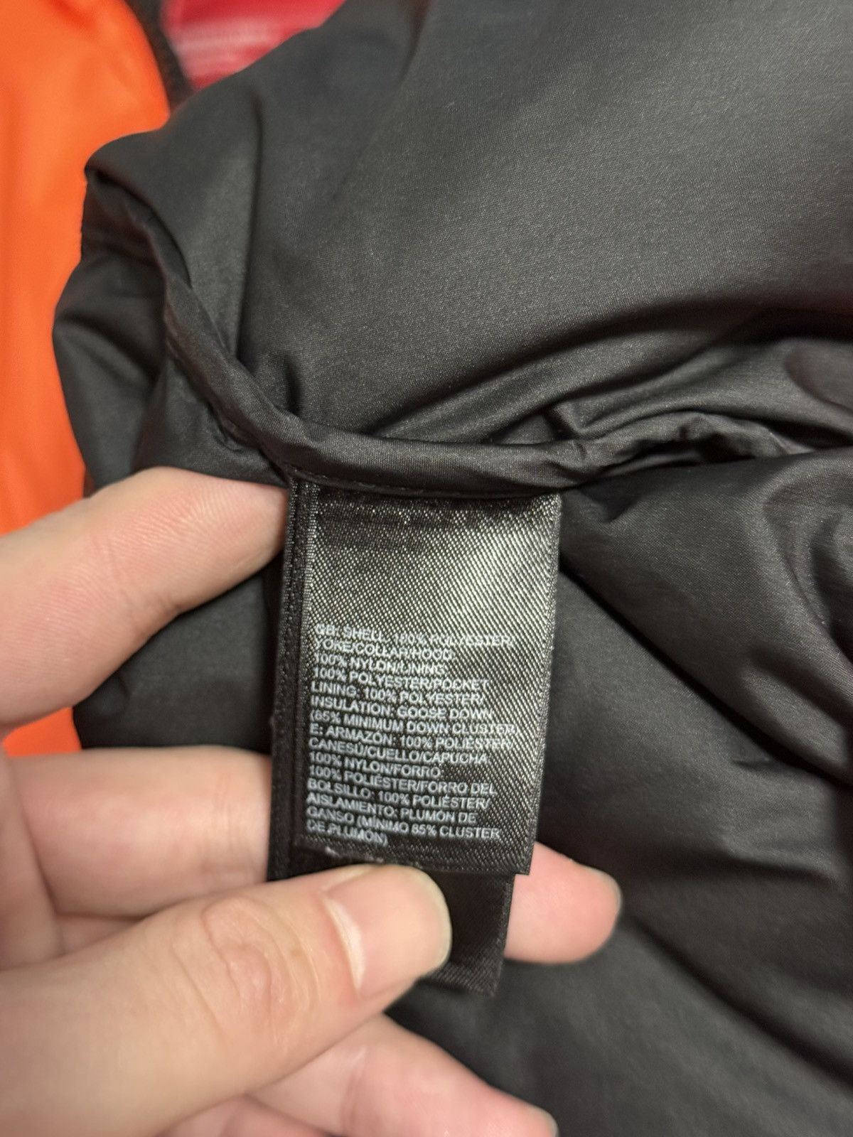 Supreme × The North Face Supreme tnf the north face leaves orange nuptse Jacket Size US L / EU 52-54 / 3 - 7 Thumbnail