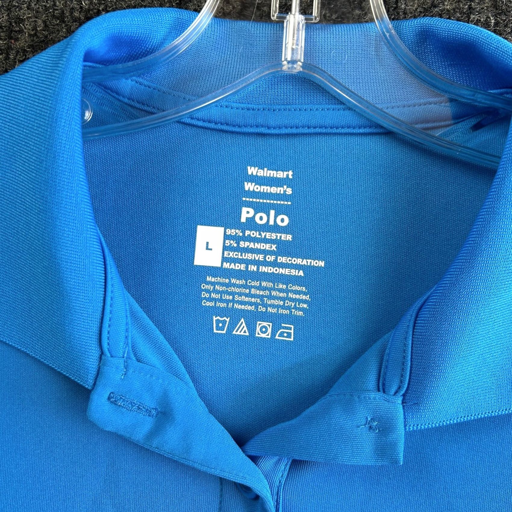 Walmart Walmart Polo Shirt Womens Blue L Short Sleeve Store Worker Uniform FAST SHIP Size L / US 10 / IT 46 - 2 Thumbnail