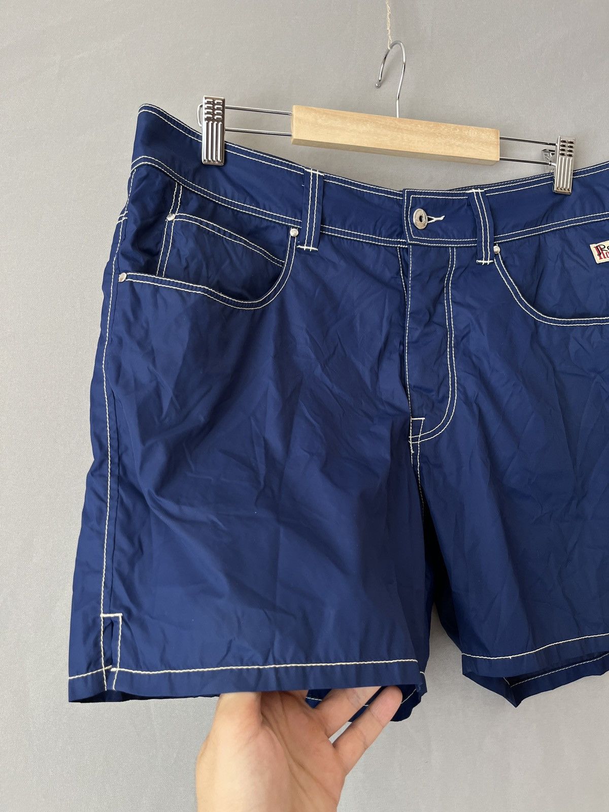 Other Roy Rogers Riviera Blue Swim Beach Summer Shorts Size US 34 / EU 50 - 5 Thumbnail