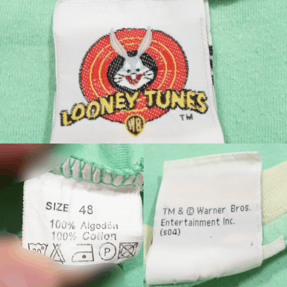 Warner Bros 00S Looney Tunes Big logo Longsleeve Size US M / EU 48-50 / 2 - 8 Thumbnail