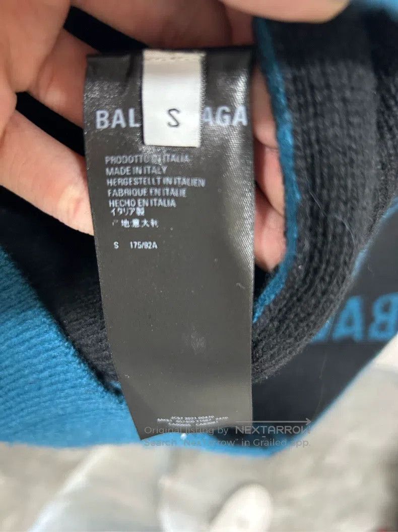 Balenciaga Balenciaga Barrage Full Logo Sweater Size US S / EU 44-46 / 1 - 3 Thumbnail