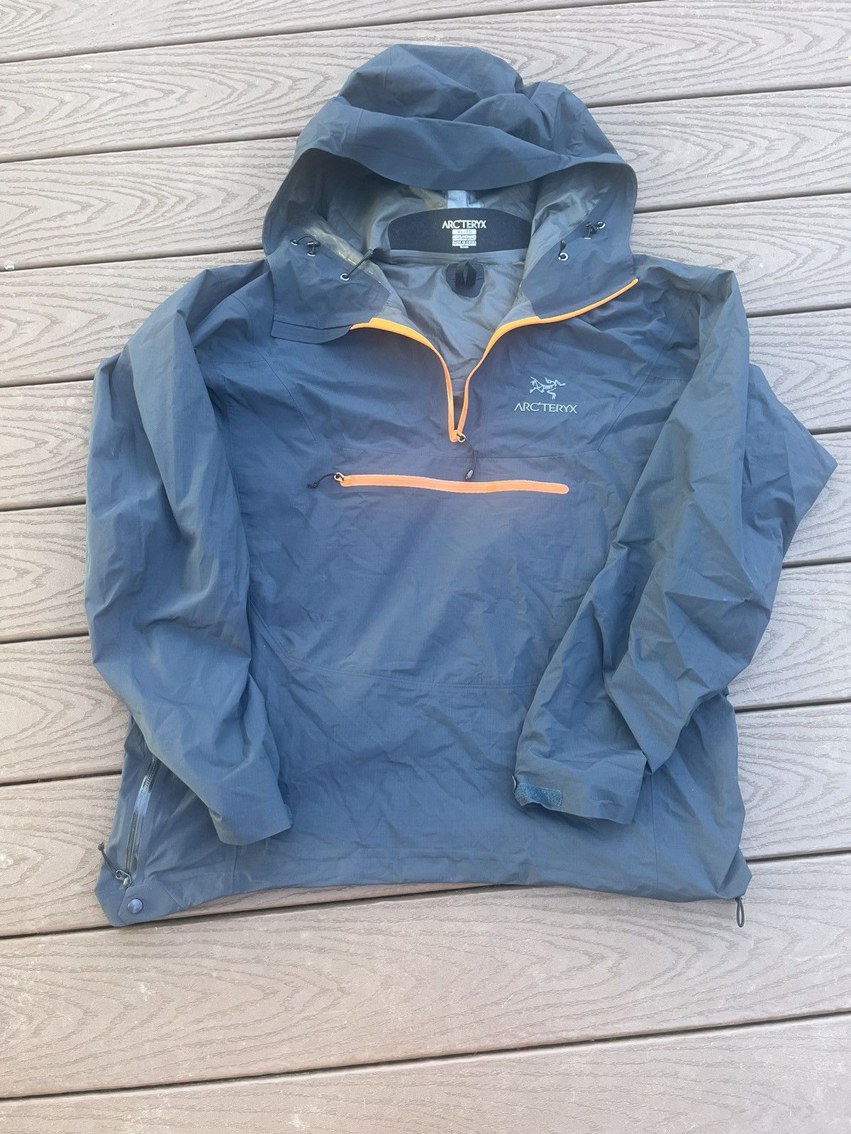 ジャケット・アウター arc'teryx system_a anorak NEW ARCTERYX SYSTEM A AXIS INSULATED ANORAK BLACK JACKET