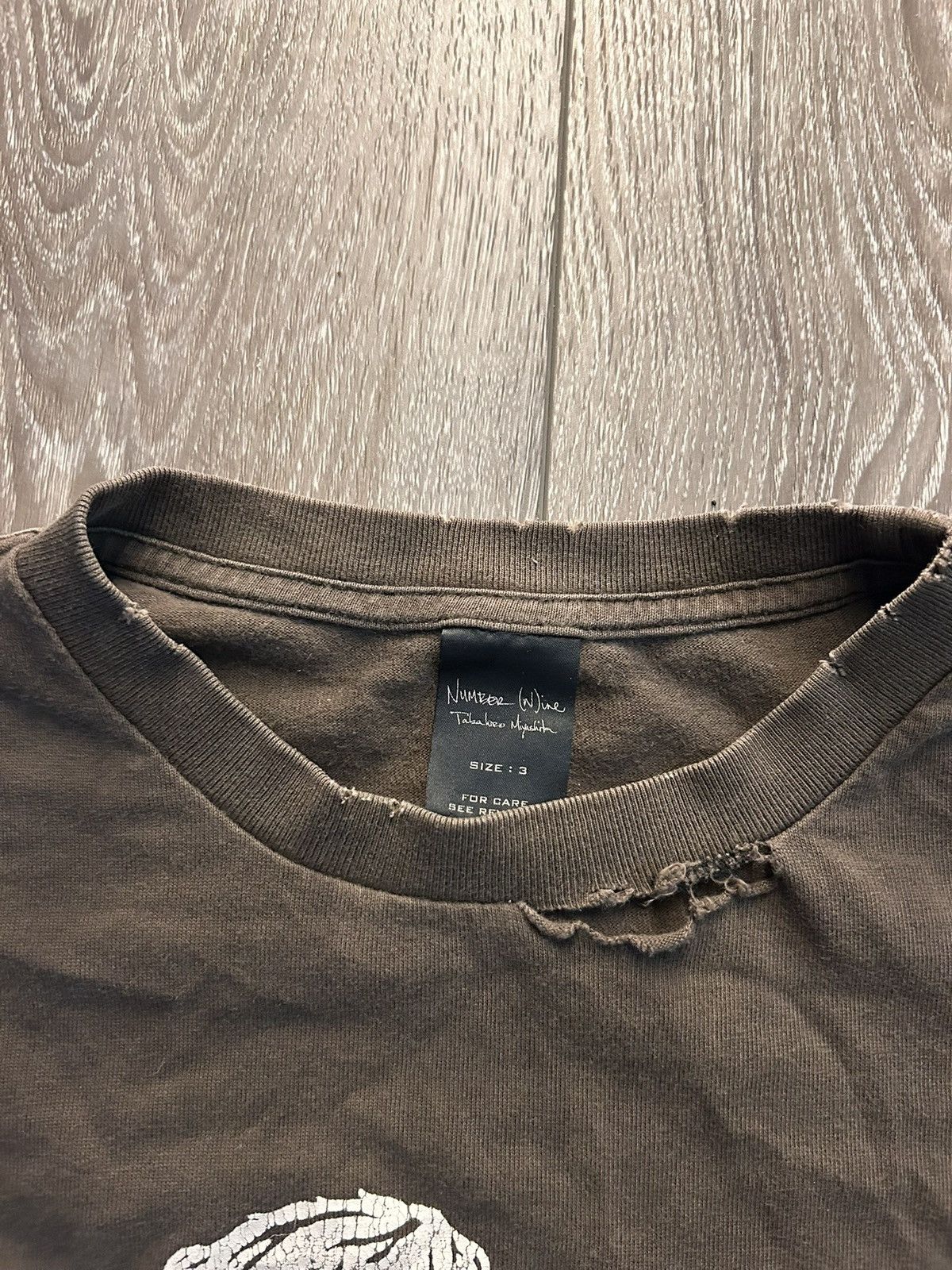 Number (N)ine Number (n)ine aw02 Nowhere man Size US M / EU 48-50 / 2 - 4 Thumbnail