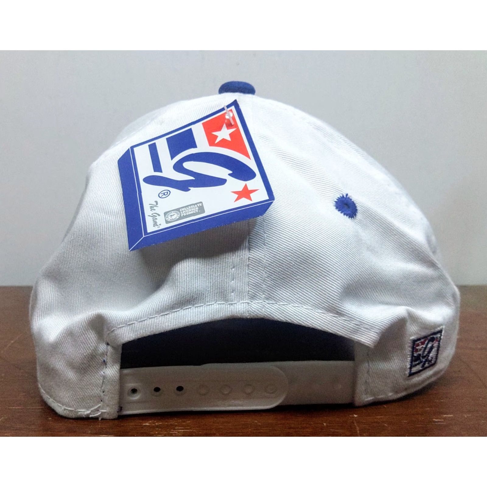 Vintage VINTAGE The Game S.W.A.T. White Hat Baseball Cap Casual Adjustable Cotton Twill Cap Men’s Sports University Outdoor Lightweight Breathable Size ONE SIZE - 5 Thumbnail