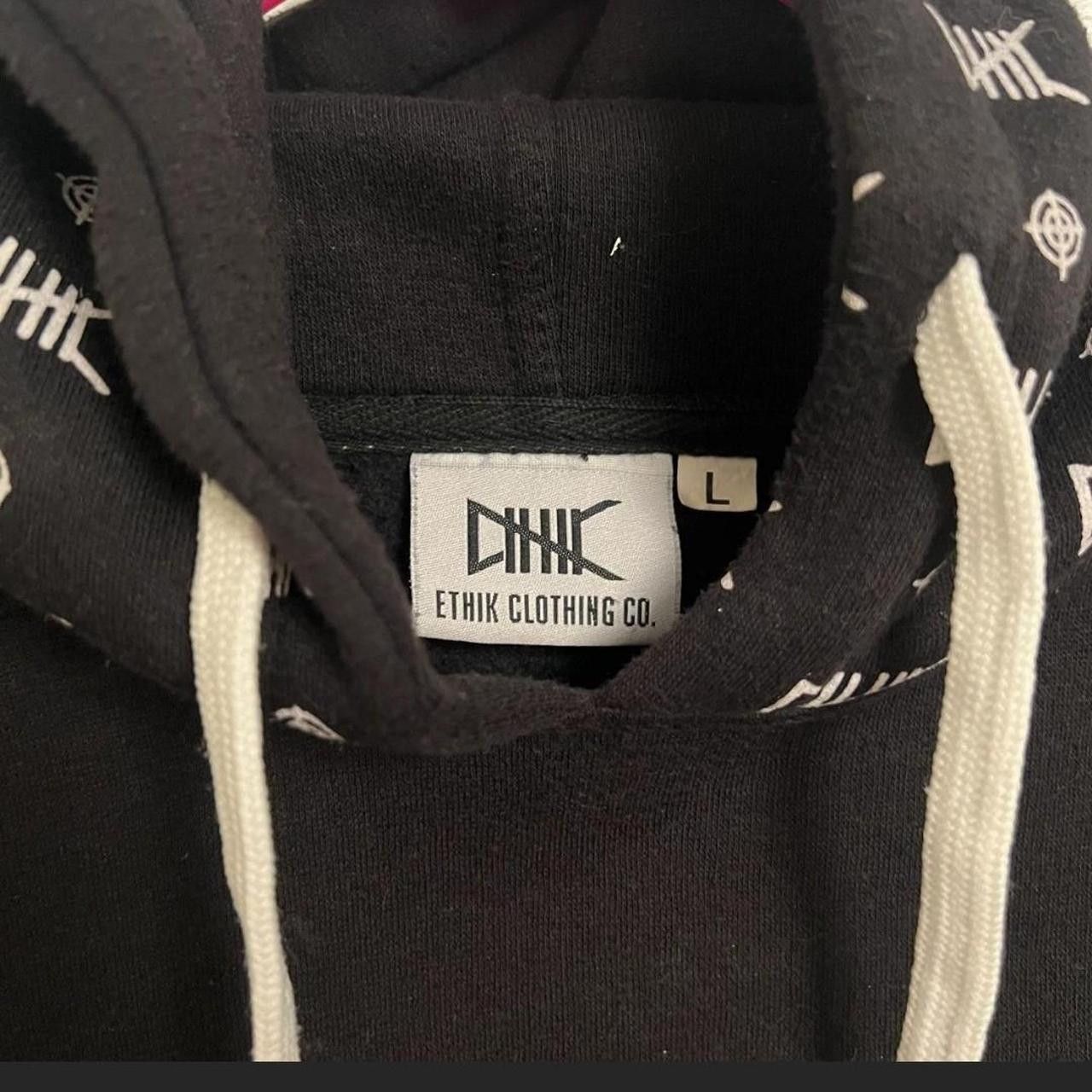 Designer × Ethik Large Illadelph/Ethik Collab Hoodie large used cool rare!! Size US L / EU 52-54 / 3 - 3 Thumbnail