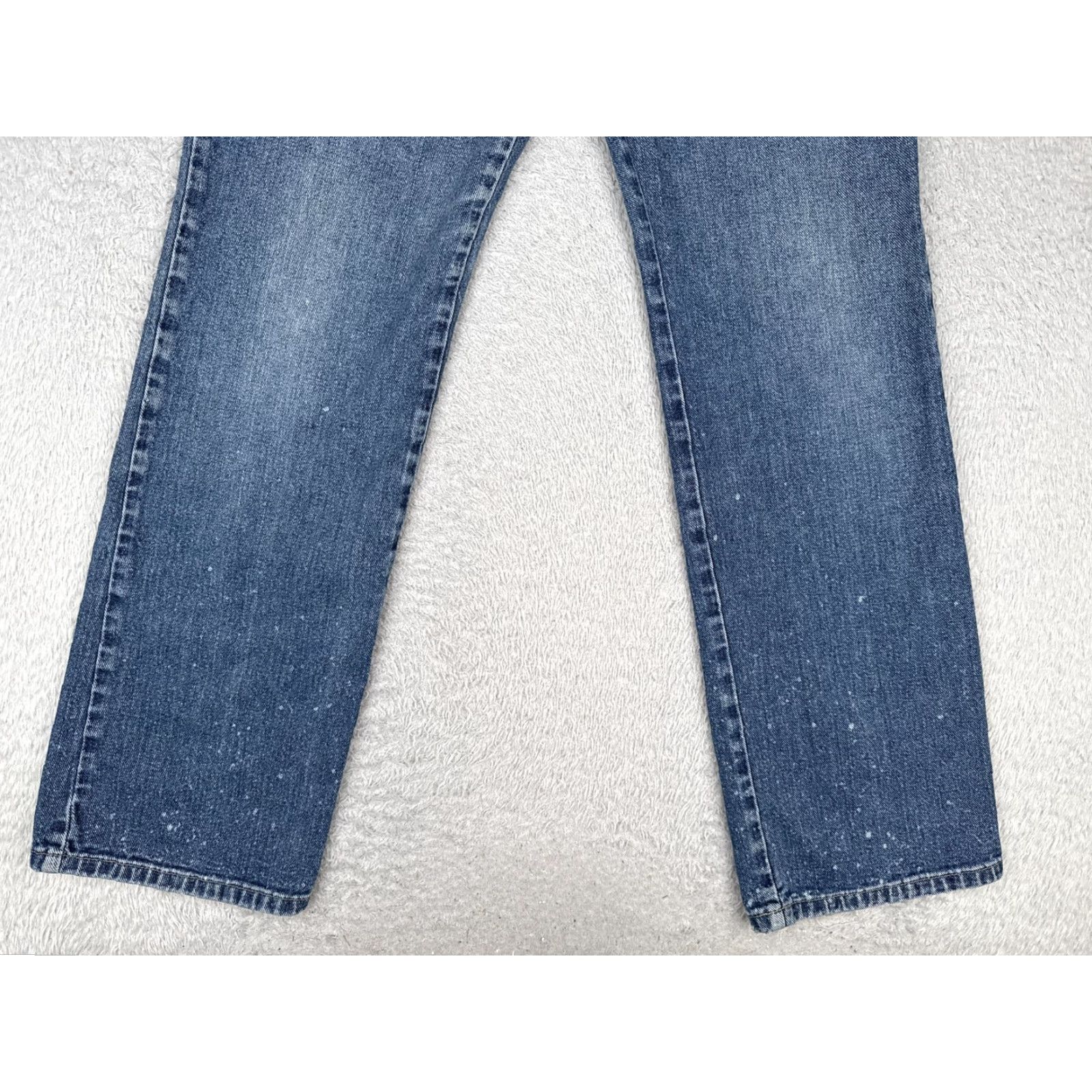 Vintage VINTAGE NY Jeans Womens Jeans Bootcut 10 Blue 27x31 Distressed 5-Pocket Pockets 90s Size 32" / US 10 / IT 46 - 2 Thumbnail