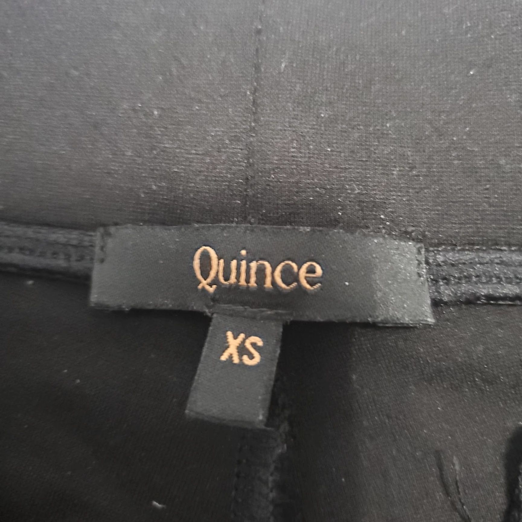 Quince Quince Pants Womens XS Black Ultra Stretch Ponte Kick Flare Pull On Crop Size 26" / US 2 / IT 38 - 3 Thumbnail