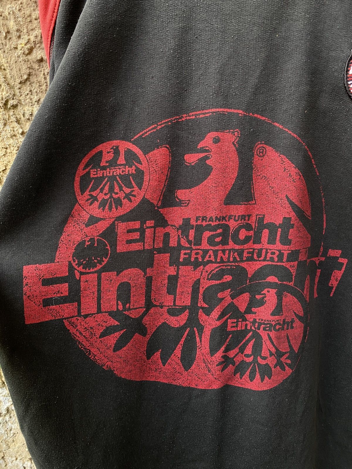Puma Vintage Eintracht Frankfurt Sweatshirt 90s Puma Football PSG Size US XXL / EU 58 / 5 - 3 Thumbnail