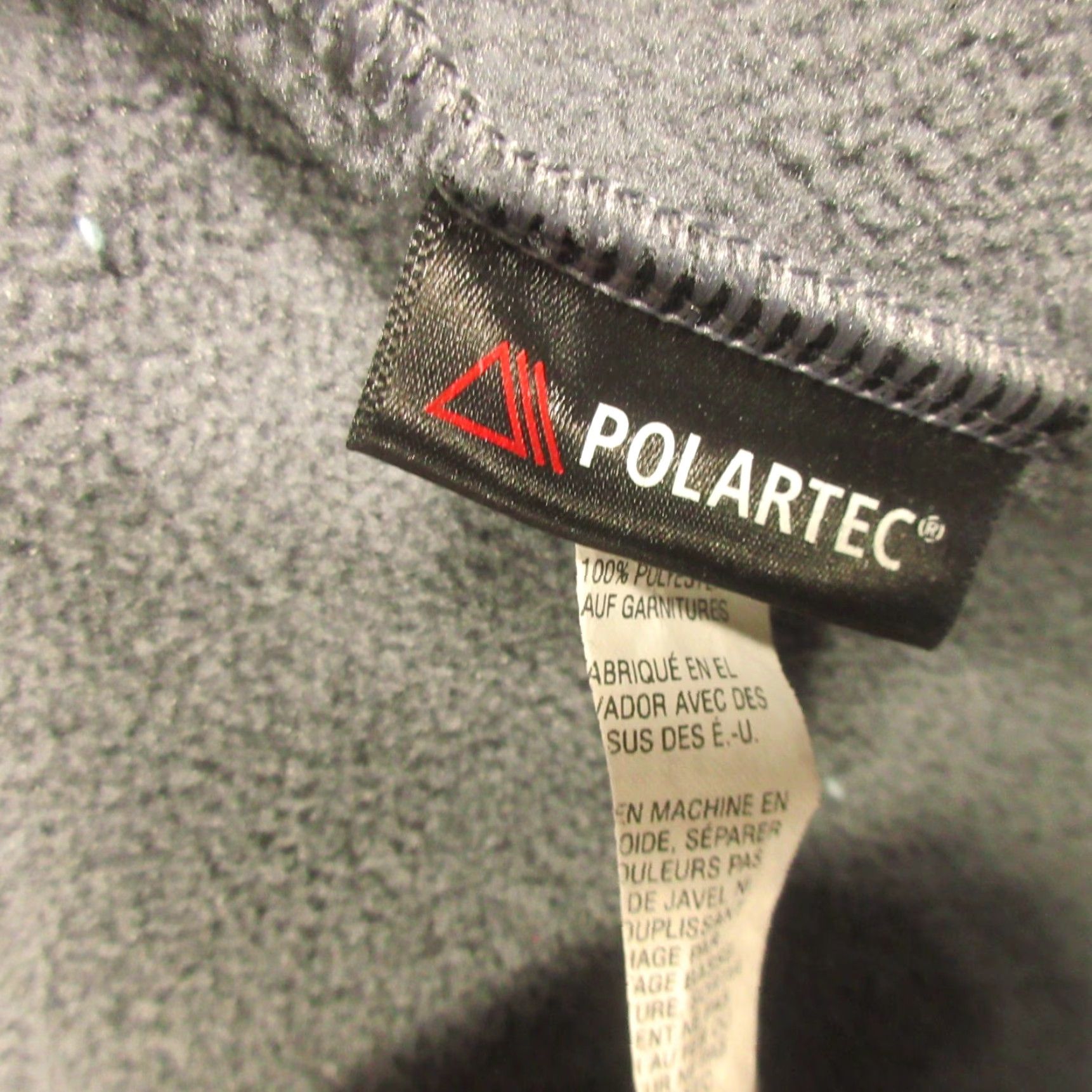 Vintage LL Bean Polartec Fleece Vest Mens 2XLT Gray Full Zip Pockets Stand-Up Collar EUC Size US XL / EU 56 / 4 - 6 Thumbnail