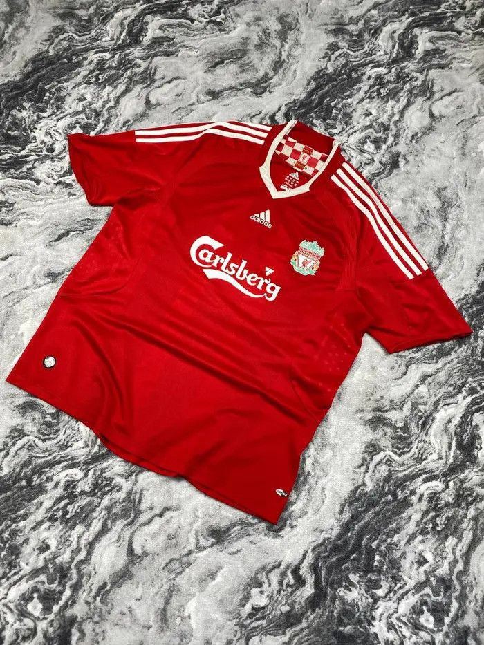 Adidas Adidas Liverpool FC 2008 2010 Torres #9 Home Shirt Jersey Size US XL / EU 56 / 4 - 2 Thumbnail