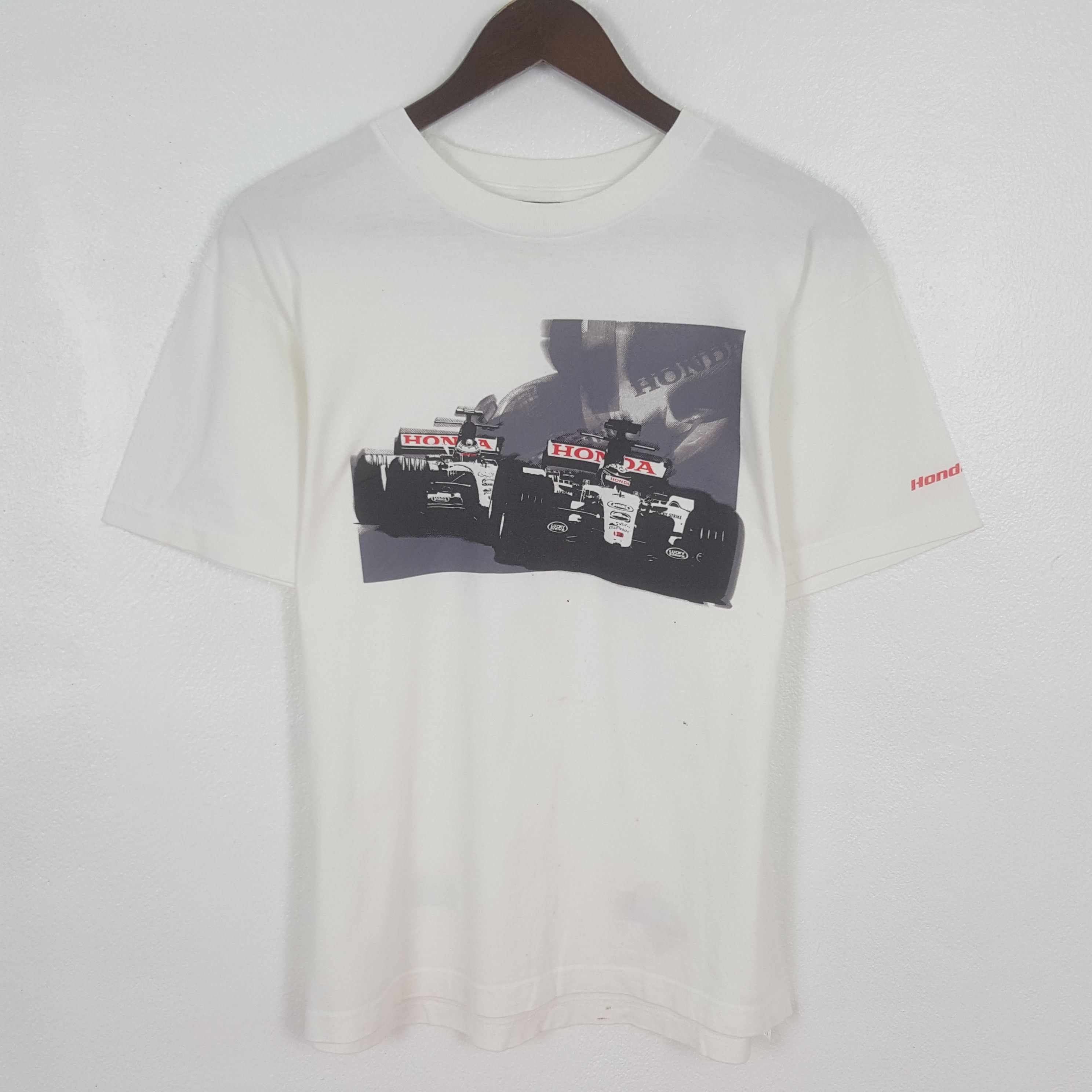 Honda Vintage Honda Ferrari Racing Tshirt Size US M / EU 48-50 / 2 - 1 Thumbnail