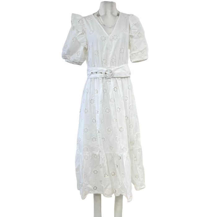 Kate spade on sale white eyelet dress