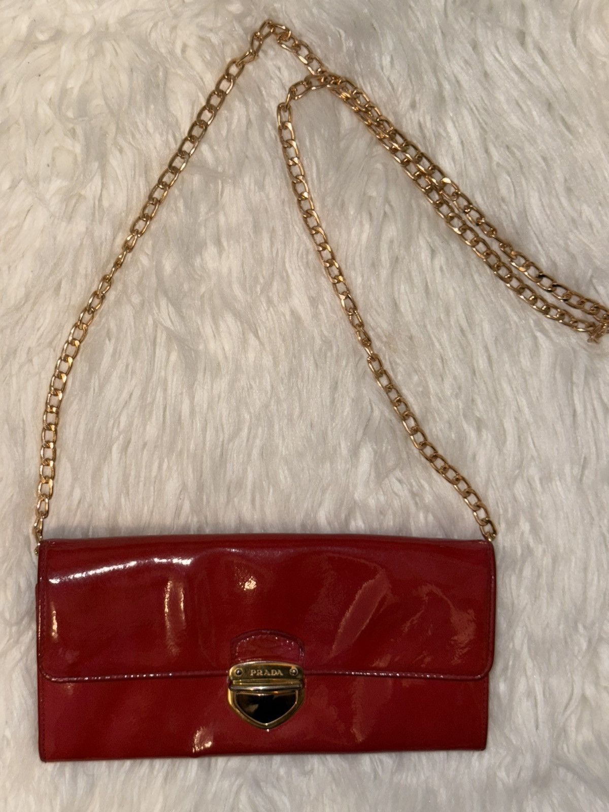 Prada Prada Bicolor Leather Long Wallet Size ONE SIZE - 10 Thumbnail