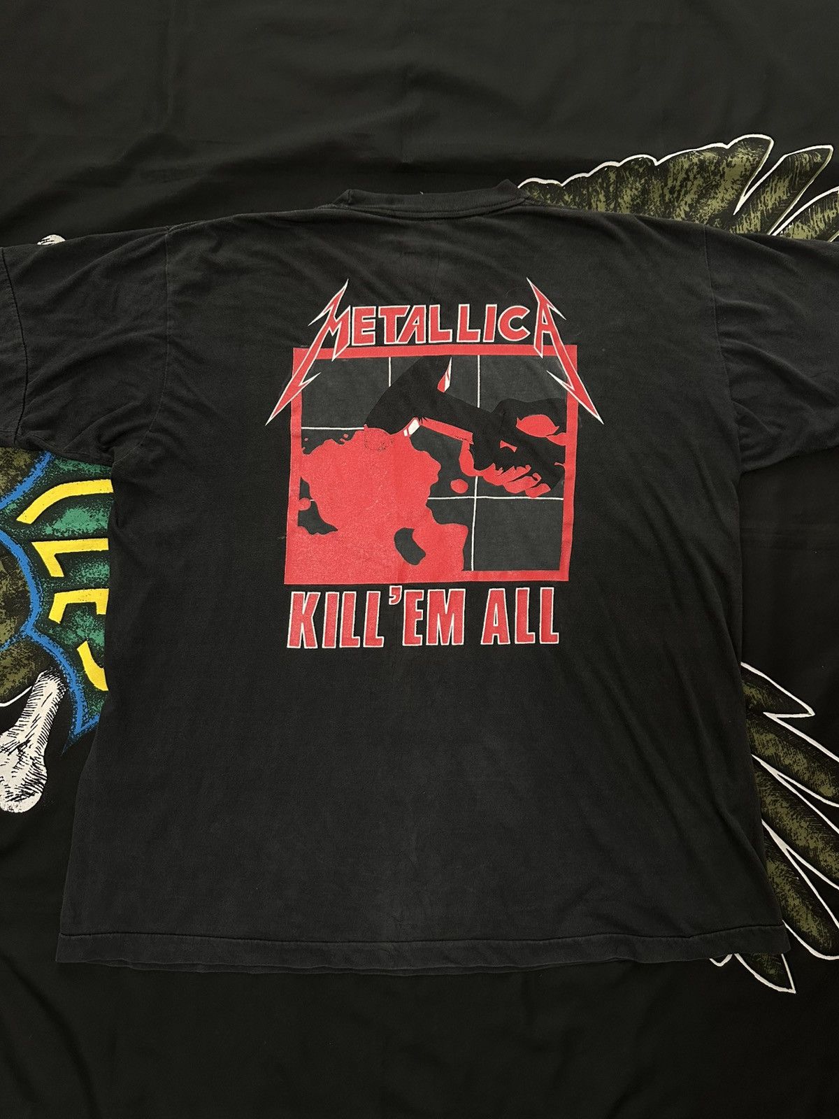 Band Tees × Metallica × Vintage Vintage 80’s Metallica single stitch Rock Band Tee Size US L / EU 52-54 / 3 - 2 Thumbnail