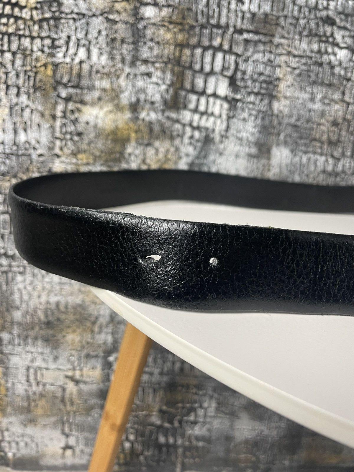 Versace VERSACE LEATHER BELT Y2K LEATHER BLACK Size ONE SIZE - 11 Thumbnail
