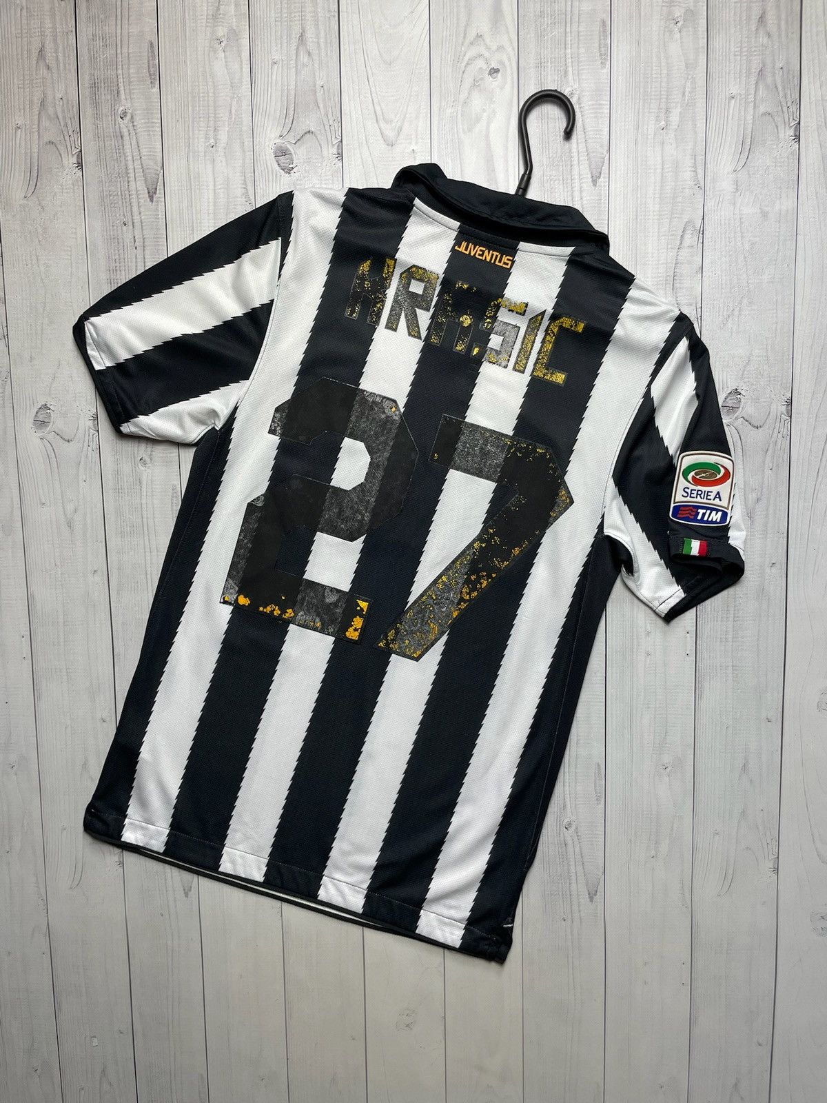 Nike × Vintage Vintage Juventus Nike soccer jersey size S striped Size US S / EU 44-46 / 1 - 8 Thumbnail