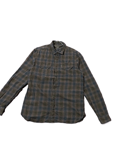 Allsaints Vintage Allsaints Classic Fit Button Up Shirt Size L Size US L / EU 52-54 / 3 - 1 Thumbnail