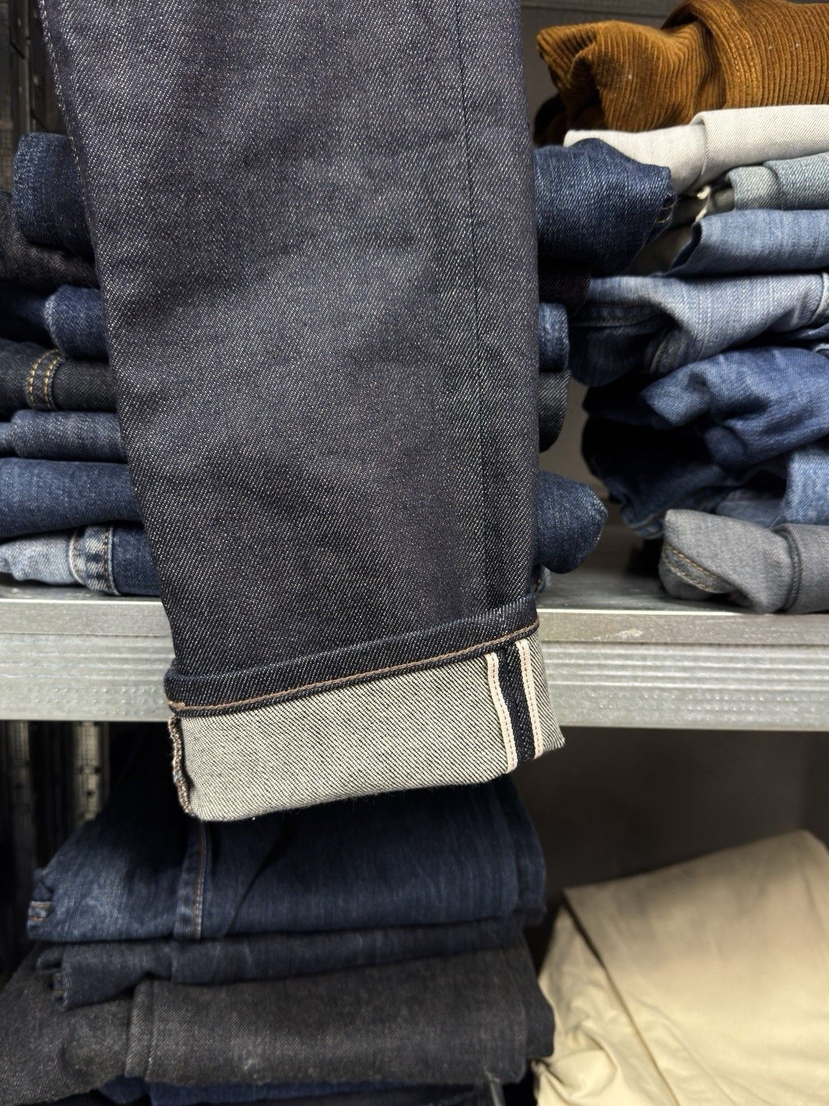 Uniqlo NEW Uniqlo Jeans Selvedge Straight Denim Fabric by Kaihara Size US 31 - 5 Thumbnail