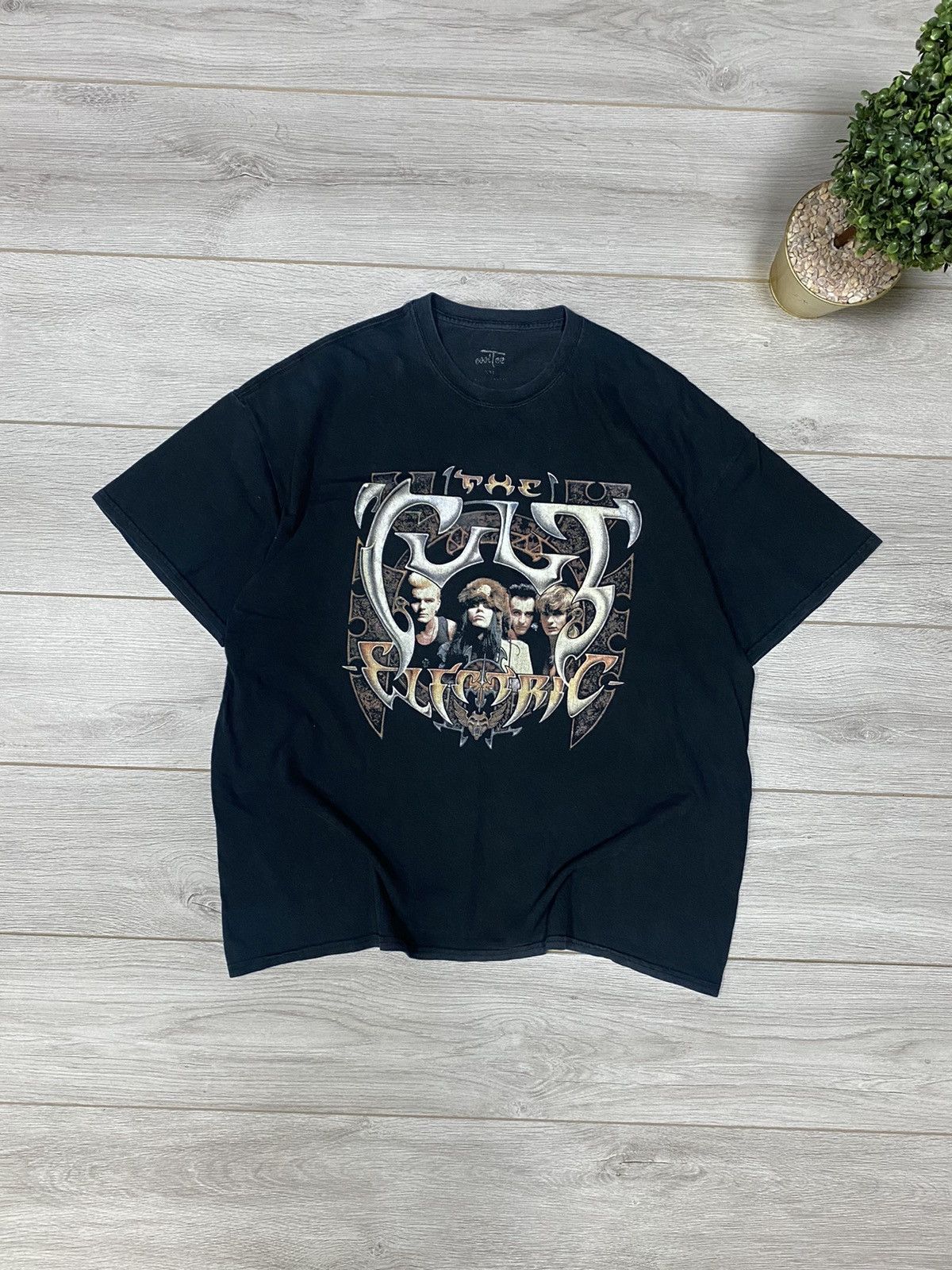 Band Tees VINTAGE THE CULT post punk band Electric album 2001 shirt Size US XXL / EU 58 / 5 - 1 Thumbnail