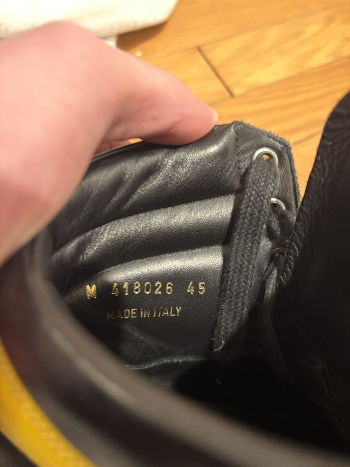 Saint Laurent Paris Saint Laurent SL/10H Hightop Sneakers Size US 12 / EU 45 - 7 Thumbnail