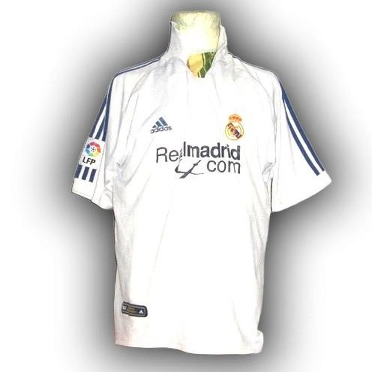Adidas Real Madrid Spain 2001 2002 Home Shirt Jersey Size US XL / EU 56 / 4 - 2 Thumbnail