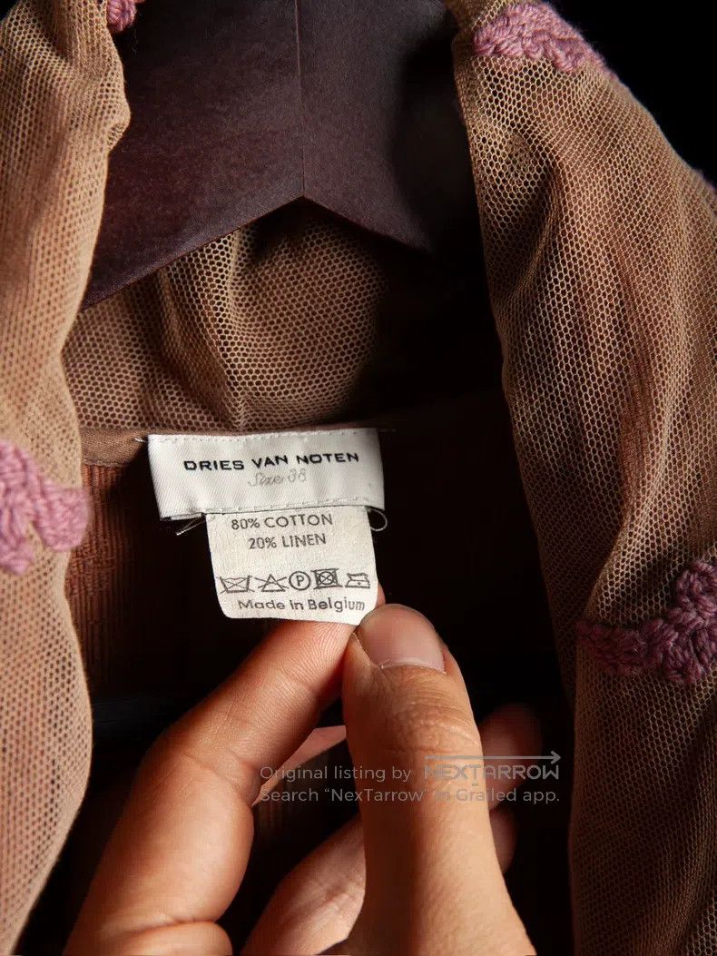 Dries Van Noten Dries Van Noten Heavy Embroidery Overcoat Size M / US 6-8 / IT 42-44 - 7 Thumbnail