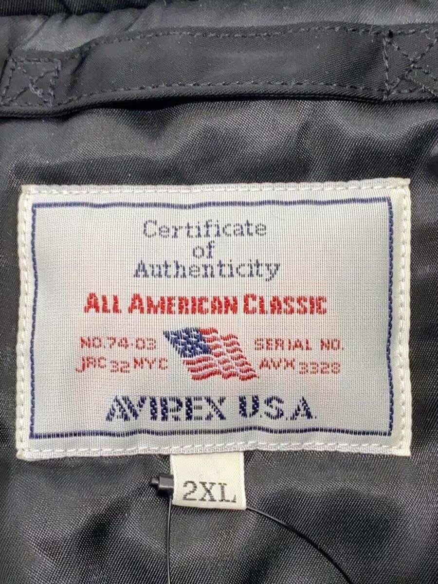 Avirex Avirex Polyester Flight Jacket Black Size US XXL / EU 58 / 5 - 3 Thumbnail