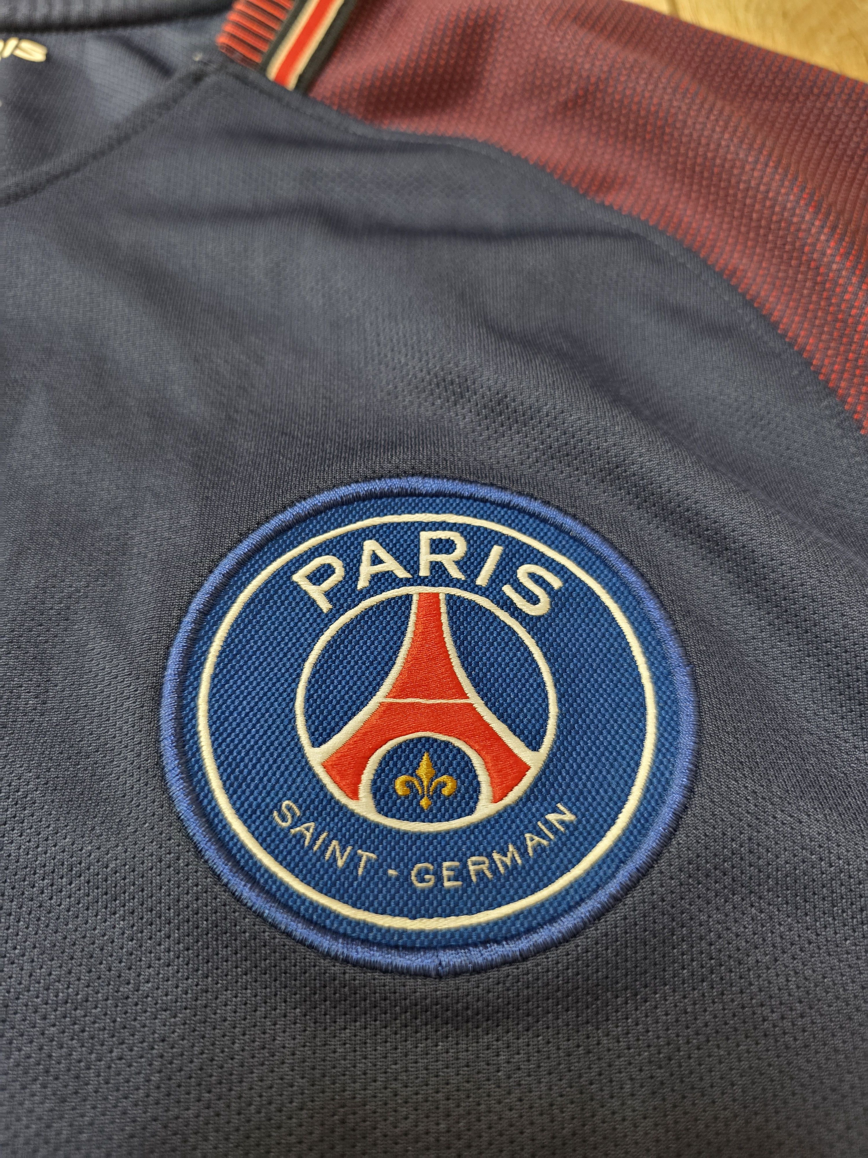 Nike PSG PARIS SAINT-GERMAIN 2017 2018 HOME FOOTBALL SOCCER Size US M / EU 48-50 / 2 - 4 Thumbnail