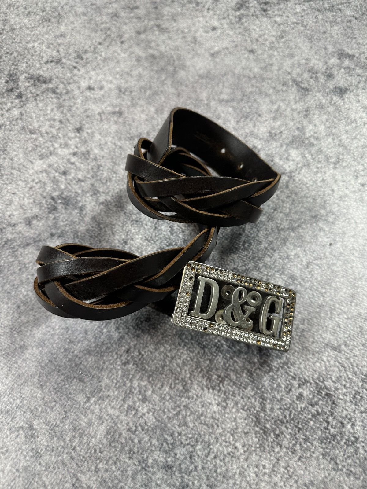 Other Y2K D&G Logo Dolce&Gabbana Logo Belts Streetwear Style Size ONE SIZE - 1 Thumbnail