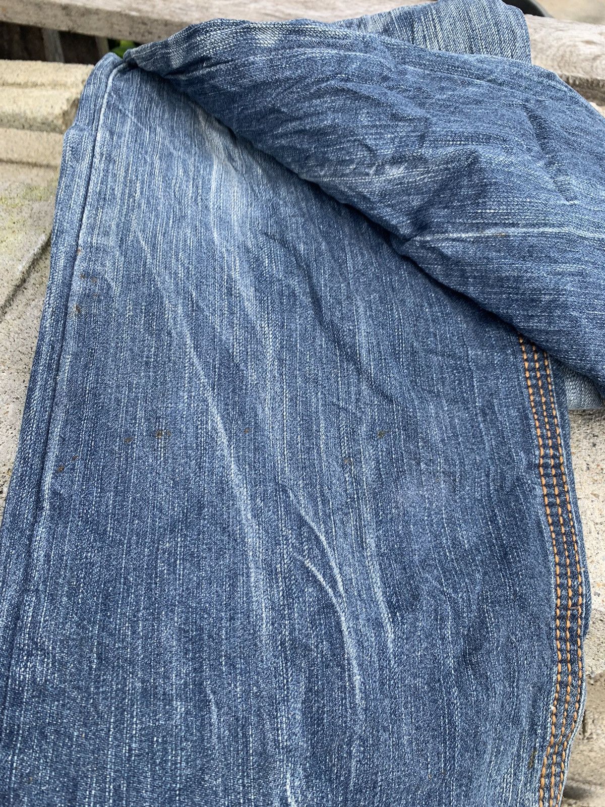 Edwin Vintage Edwin backle back fade blue. Size US 32 / EU 48 - 17 Thumbnail