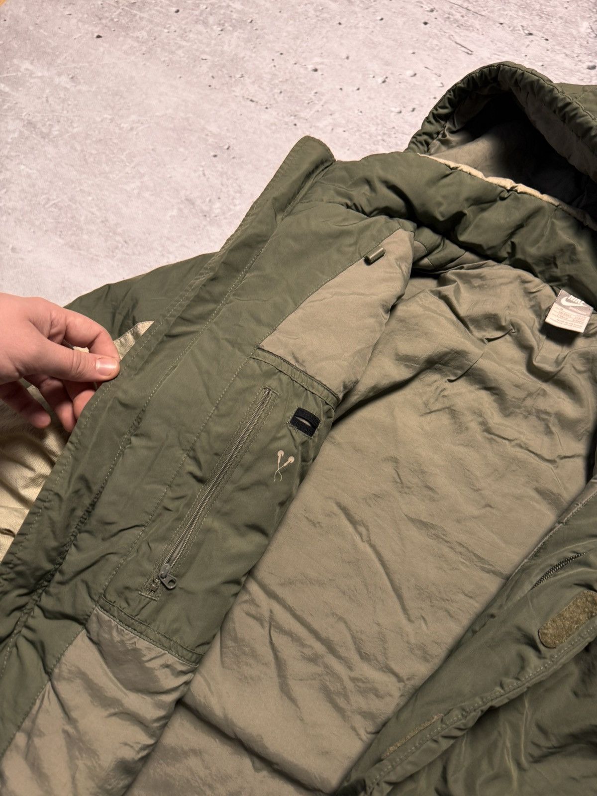 Nike × Nike ACG NIKE PUFFER DOWN BASIC LOGO OVERSIZE NYLON JACKET Size US M / EU 48-50 / 2 - 6 Thumbnail