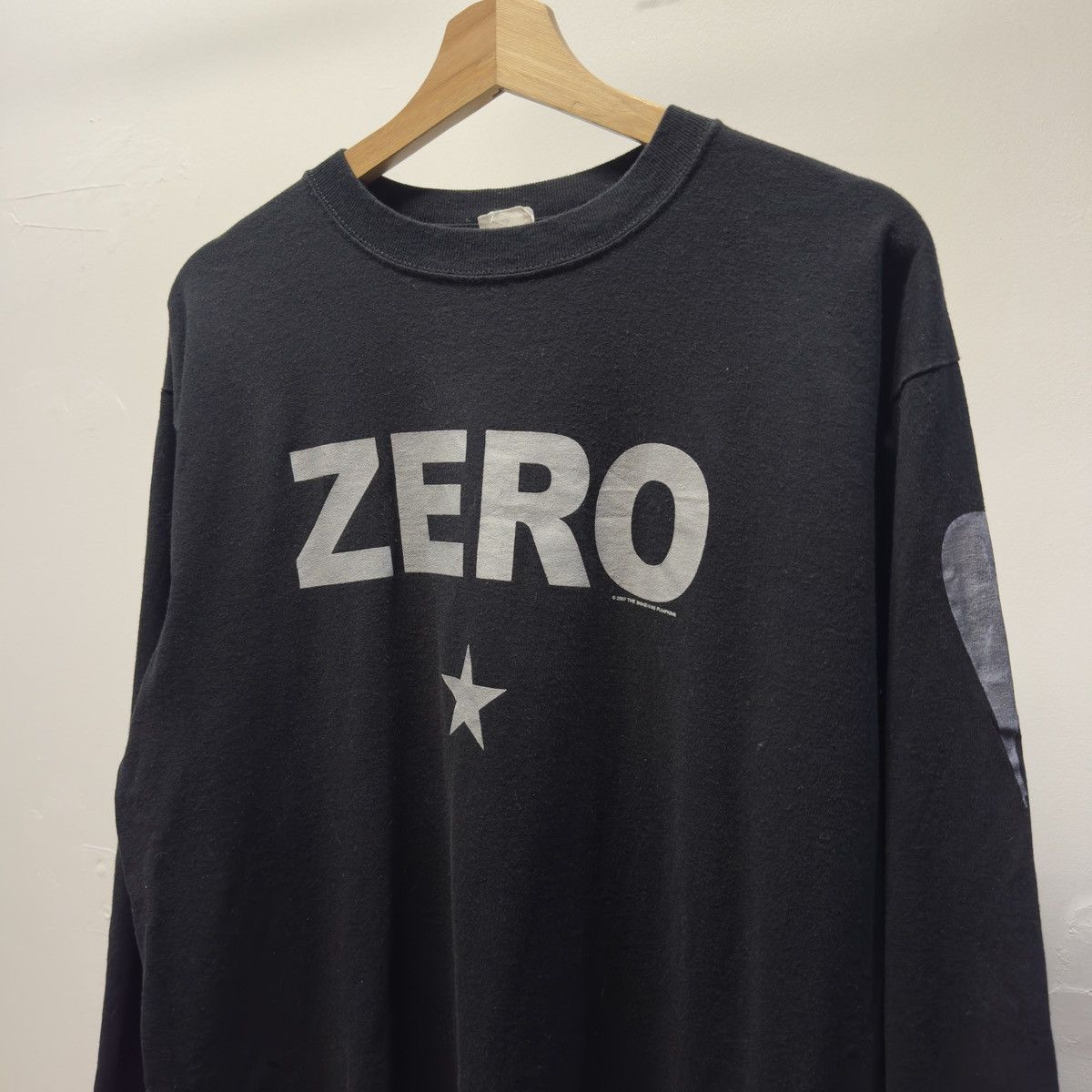 Band Tees 2007 Smashing Pumpkings Zero Longsleeve Shirt ERD Grunge Size US L / EU 52-54 / 3 - 2 Thumbnail