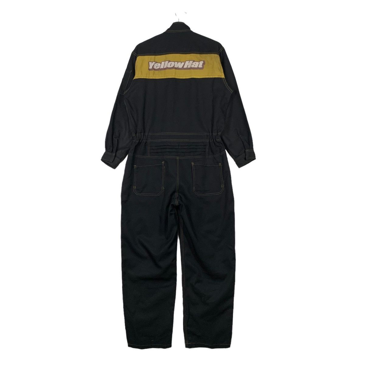 Japanese Brand YELLOW HAT Big Logo Coverall #0299-C14 Size US 36 / EU 52 - 1 Thumbnail