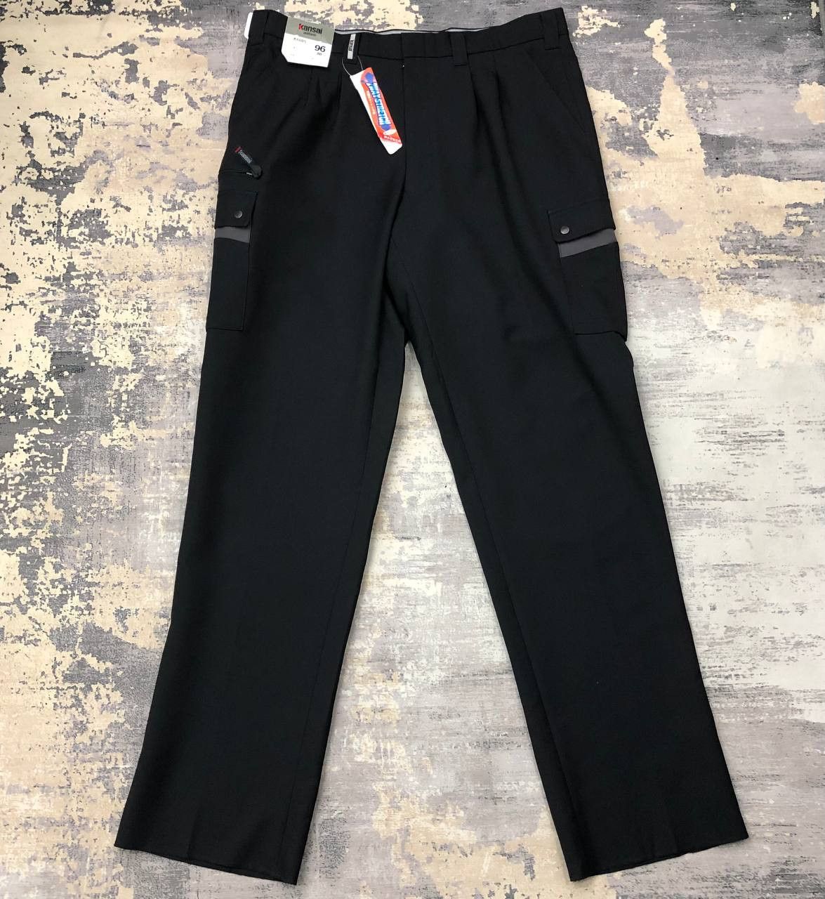 Kansai Yamamoto P90 NWT KANSAI UNIFORM CARGO PANTS Size US 37 - 1 Thumbnail