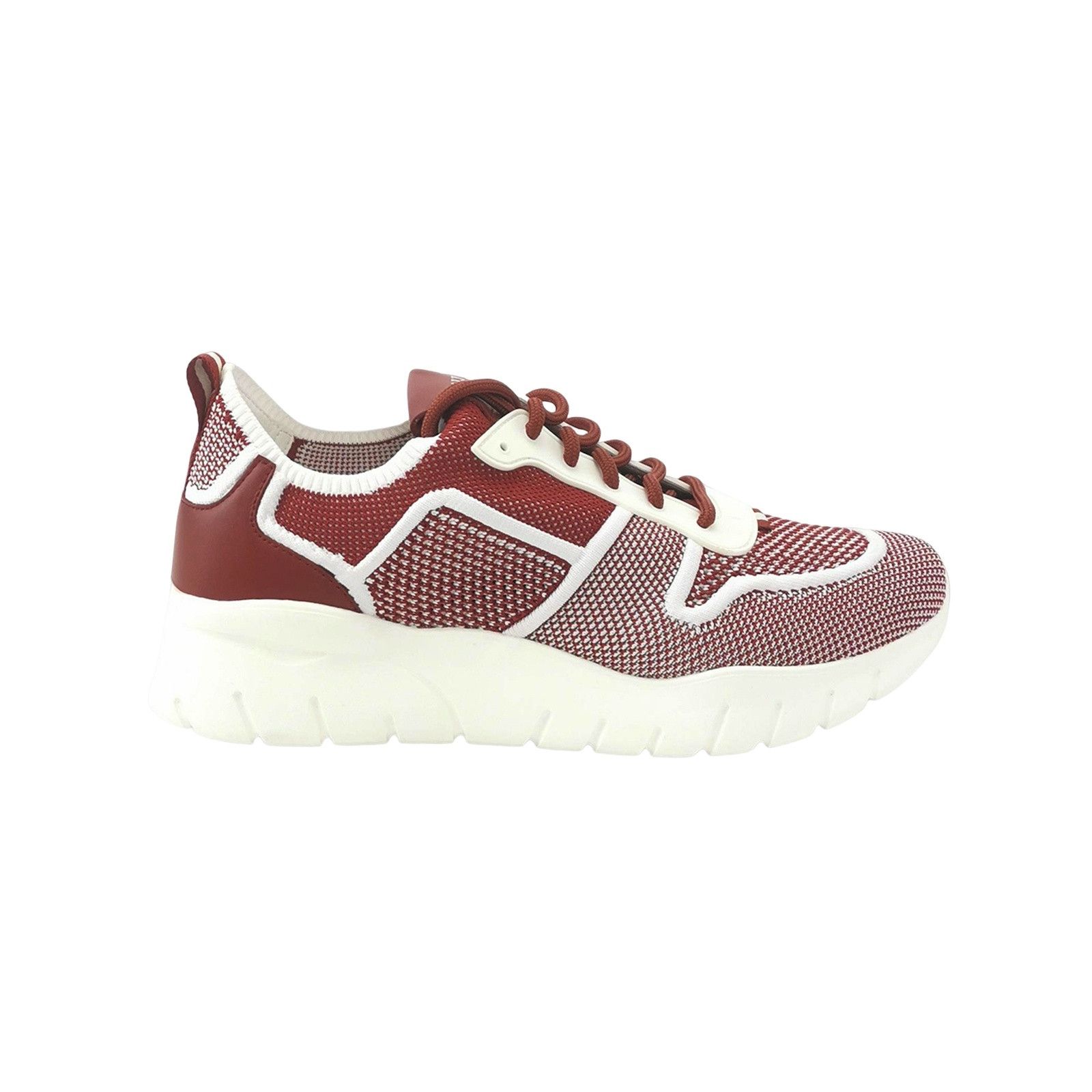 Bally Bally Red Mesh Canvas Low-Top Sneakers EU 43 Size US 10 / EU 43 - 1 Thumbnail