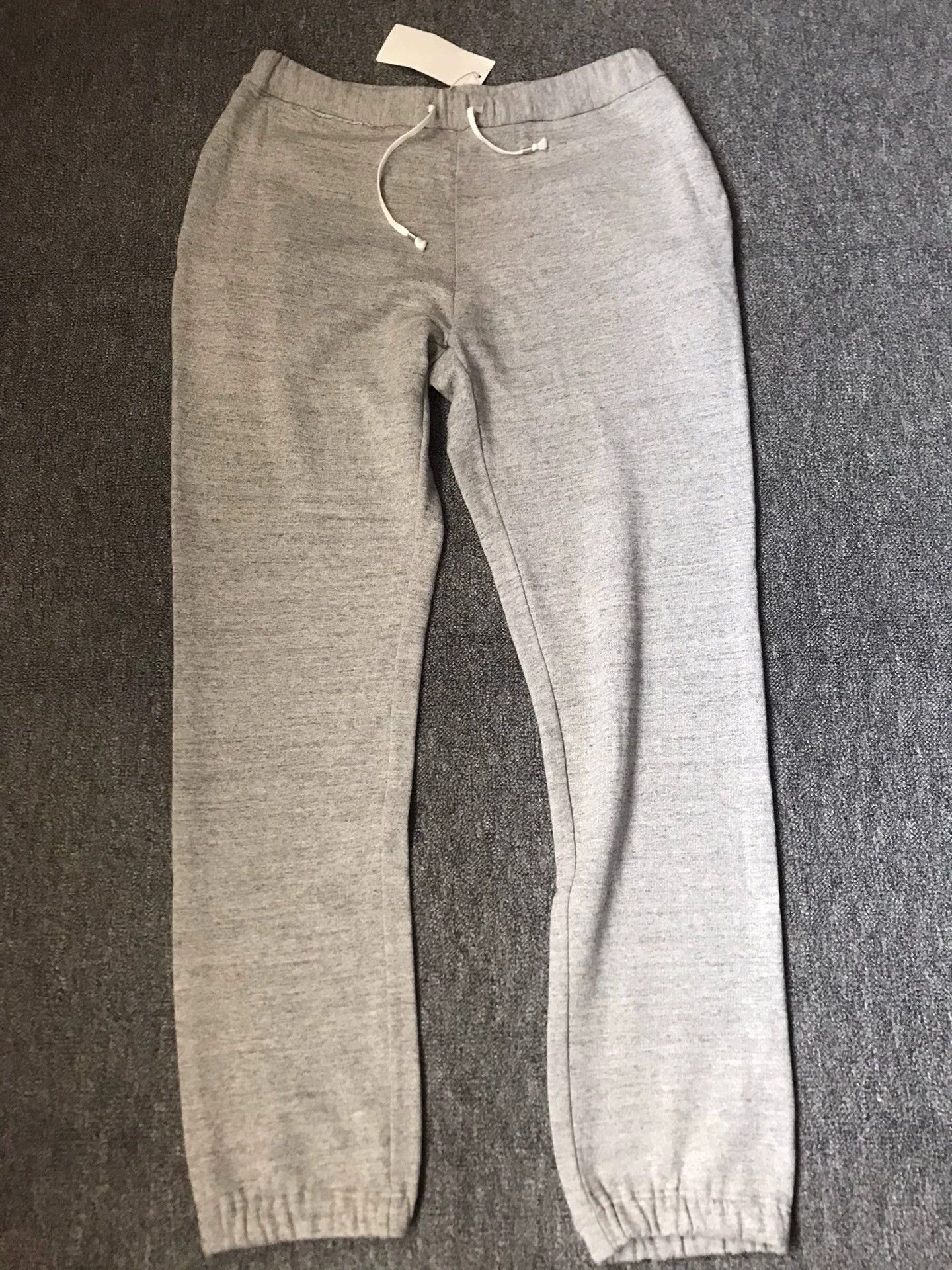 Maison Margiela Chinos 52 EU Elastic Waist Cuffed Gray Tag