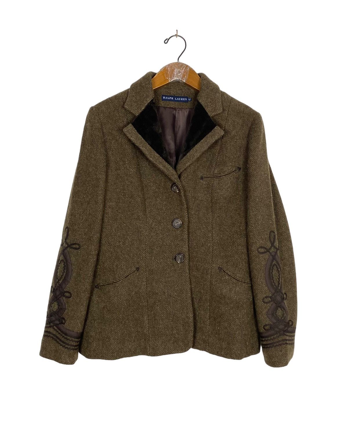 Ralph Lauren Rare‼️ Vintage Ralph Lauren Wool Coat Size M / US 6-8 / IT 42-44 - 1 Thumbnail